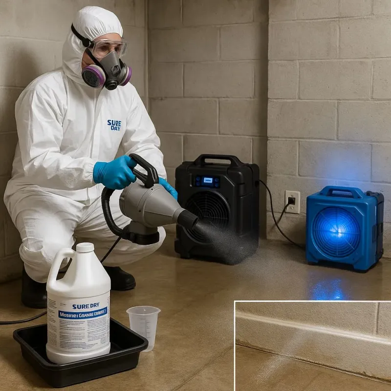 Sanitization and Odor Removal process in Ellijay, GA