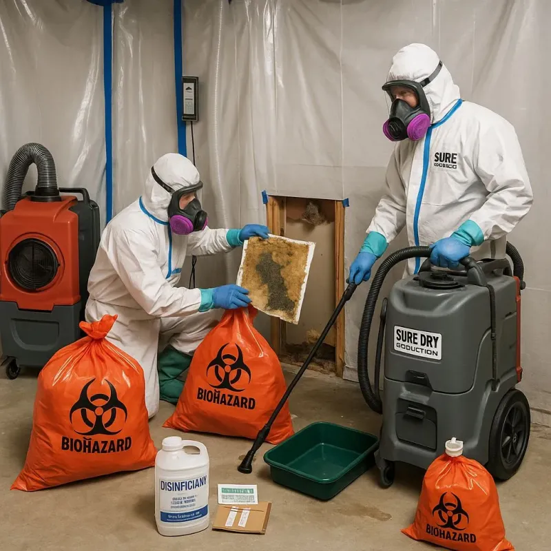 Contaminated Water Handling Protocols process in Ellijay, GA