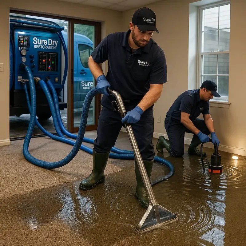 Water Extraction and Removal process in Ellijay, GA